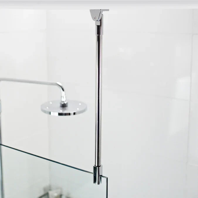 Roman Haven Ceiling Brace Kit - Polished Chrome