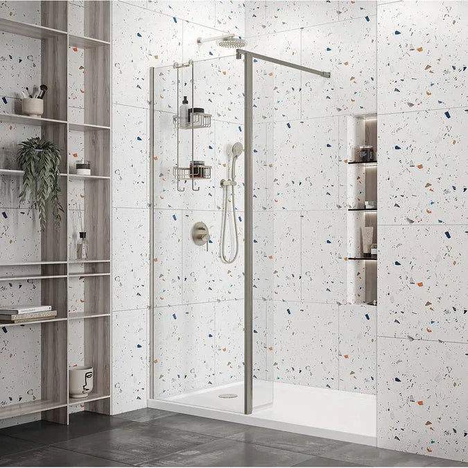 Roman Haven Fixed Deflector Panel - 200mm Wide - 8mm Glass