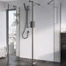 Roman Haven Pivoting Deflector Panel - 10mm Glass