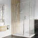 Roman Haven Pivoting Deflector Panel - 10mm Glass