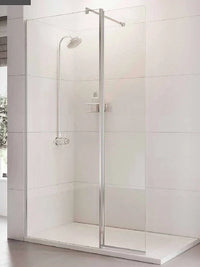 Roman Haven Pivoting Deflector Panel - 8mm Glass - Polished