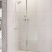 Roman Haven Pivoting Deflector Panel - 8mm Glass - Polished