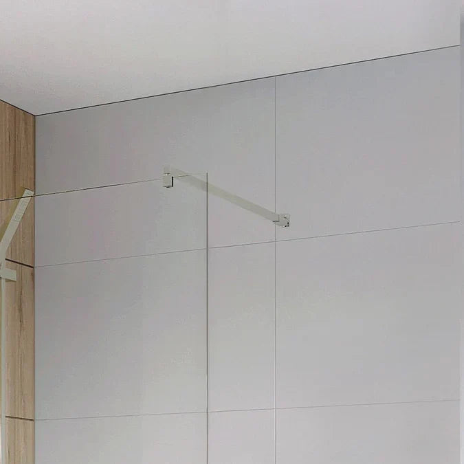 Roman Haven Square Low Level Brace Kit - Brushed Nickel