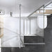 Roman Haven Square Side Panel Brace Kit - Polished Chrome