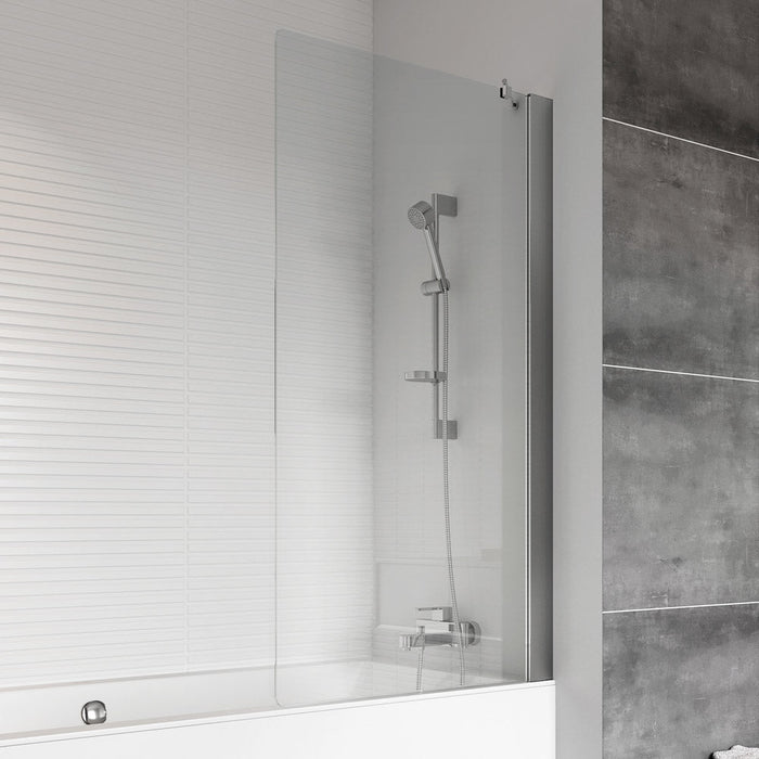 Roman Haven6 Fixed Bath Screen - Chrome