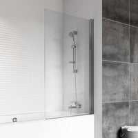 Roman Haven6 Power Shower Bath Screen - Chrome