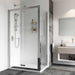Roman Haven8 Bi Fold Shower Door With Side Panel - 6mm