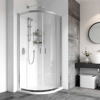 Roman Haven8 Double Door Quadrant Shower Enclosure - 8mm