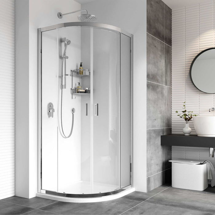 Roman Haven8 Double Door Quadrant Shower Enclosure - 8mm