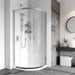Roman Haven8 Double Door Quadrant Shower Enclosure - 8mm