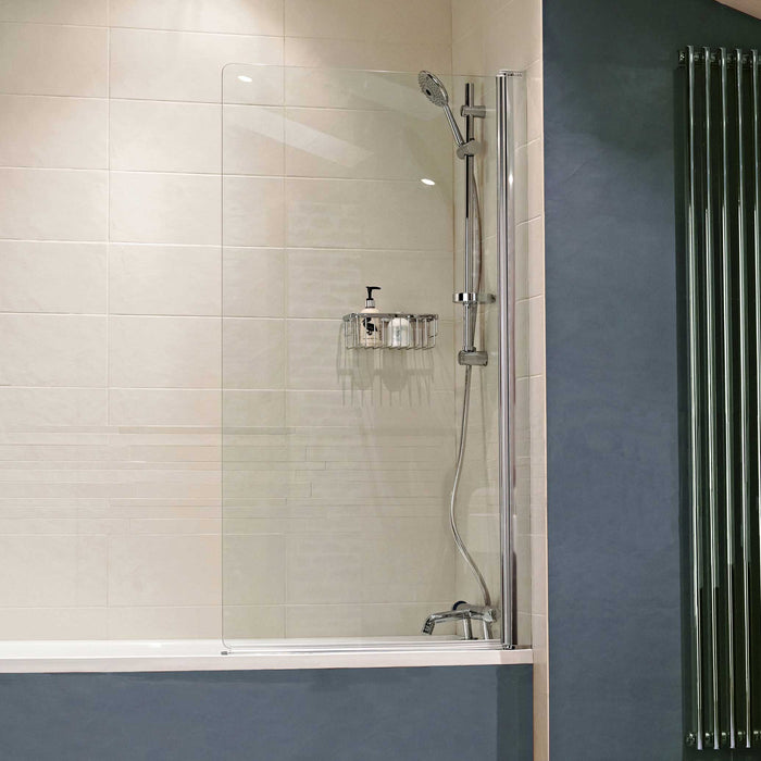 Roman Haven8 Frameless Bath Screen - 8mm Glass
