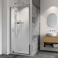 Roman Haven8 Recessed Pivot Shower Door - 8mm Glass - 760mm