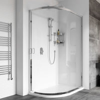 Roman Haven8 Single Door Offset Quadrant Shower Enclosure