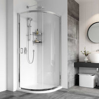 Roman Haven8 Single Door Quadrant Shower Enclosure - 8mm