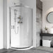 Roman Haven8 Single Door Quadrant Shower Enclosure - 8mm