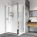 Roman Haven8 Sliding Shower Door With Side Panel - 8mm