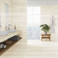 Rovena Beige Satin Porcelain Wall & Floor Tile