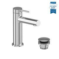 Vado Safari Lever Mono Basin Mixer Tap for Low Pressure System with Universal Waste