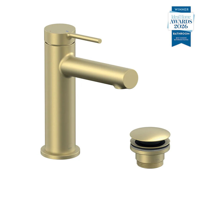 Vado Safari Lever Mono Basin Mixer Tap for Low Pressure System with Universal Waste