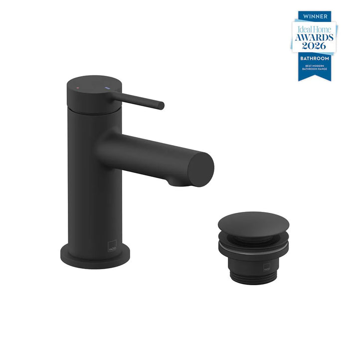 Vado Safari Lever Mini Mono Basin Mixer Tap with Universal Waste