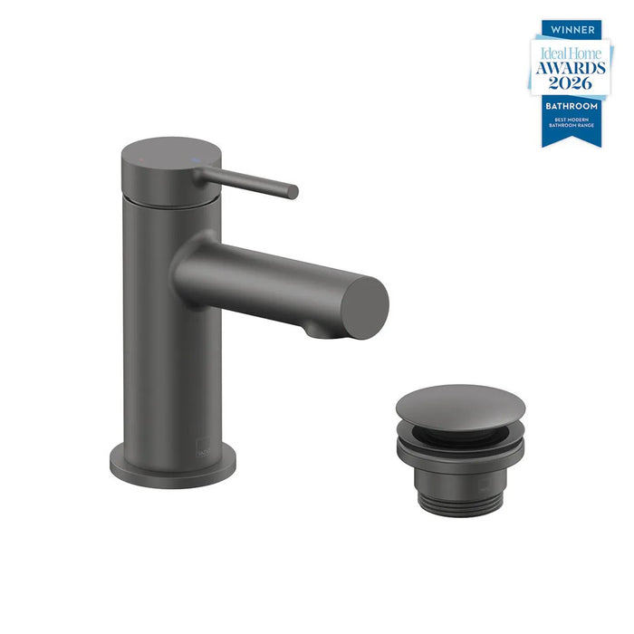 Vado Safari Lever Mini Mono Basin Mixer Tap with Universal Waste