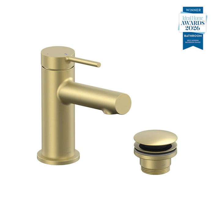 Vado Safari Lever Mini Mono Basin Mixer Tap with Universal Waste