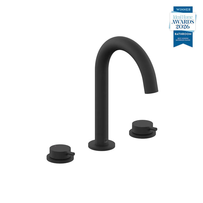 Vado Safari Lever 3 Hole Basin Mixer Tap for Low Pressure System