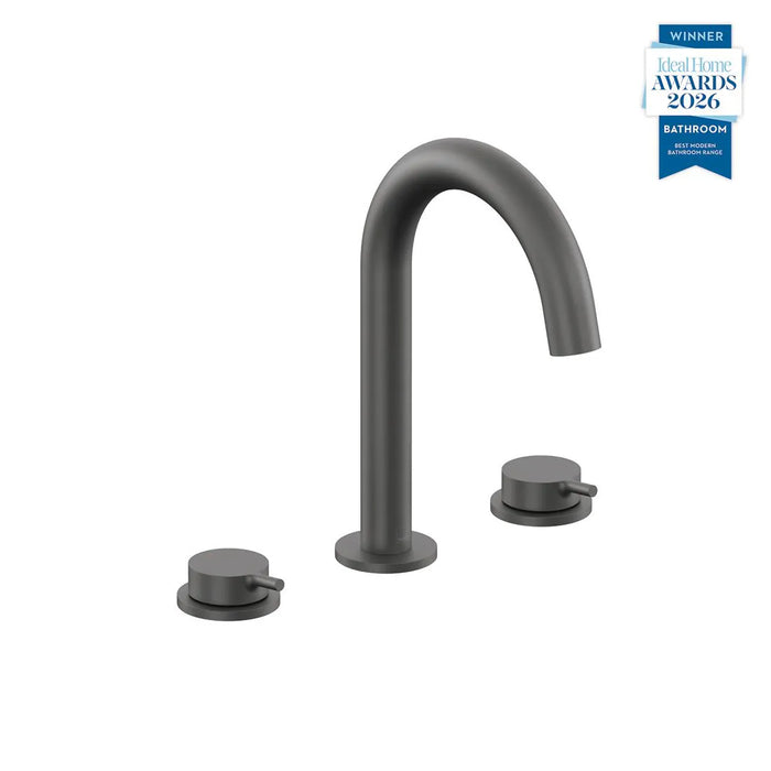 Vado Safari Lever 3 Hole Basin Mixer Tap for Low Pressure System