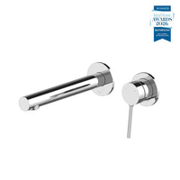 Vado Safari Lever 2 Hole Wall Mounted Basin Mixer Tap