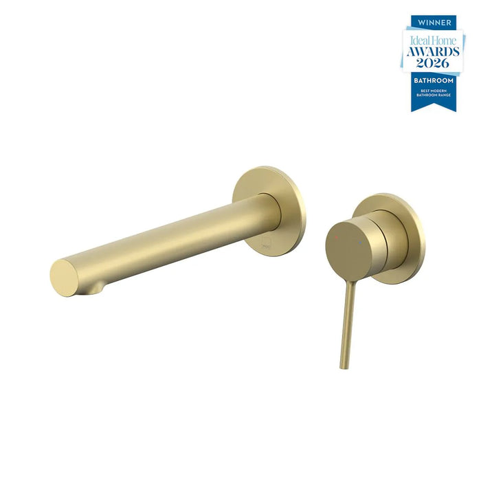 Vado Safari Lever 2 Hole Wall Mounted Basin Mixer Tap