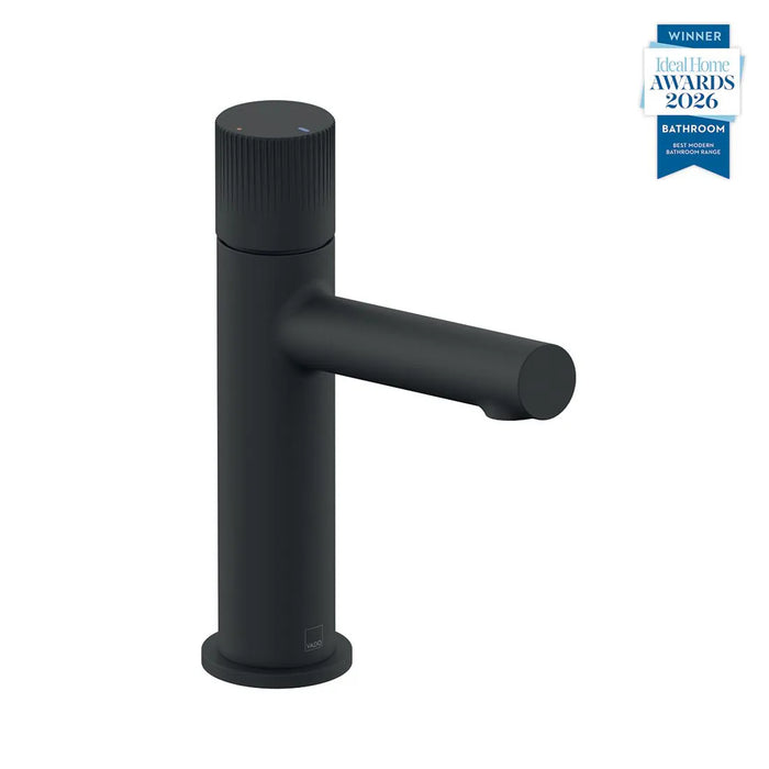 Vado Safari Fluted Leverless Twist-Top Mono Basin Mixer Tap