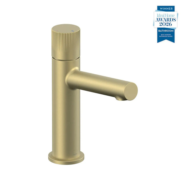 Vado Safari Fluted Leverless Twist-Top Mono Basin Mixer Tap