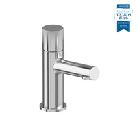 Vado Safari Fluted Leverless Twist-Top Mini Mono Basin Mixer Tap