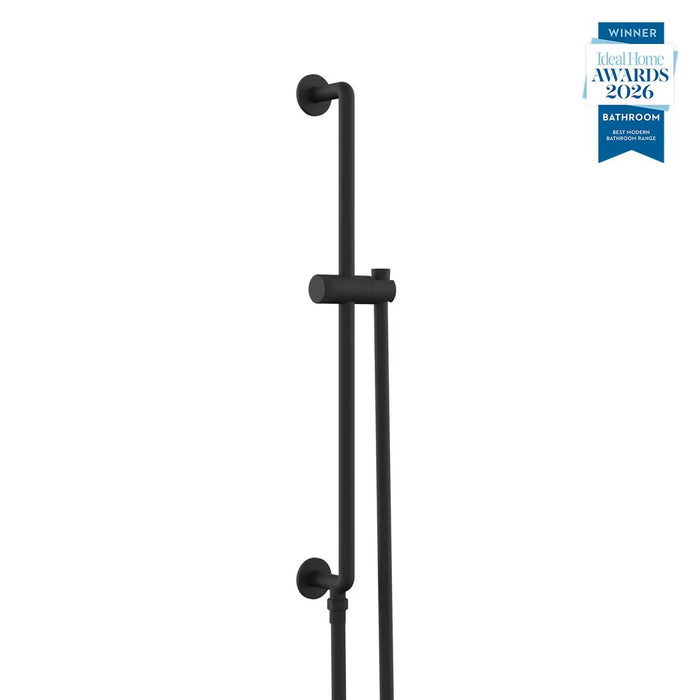 Vado Safari Fluted Leverless Slim Slide Rail with Integrated Outlet & Hose (No Handset Included)