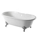 Savoie Double Ended Roll Top Freestanding Cast Iron Bath