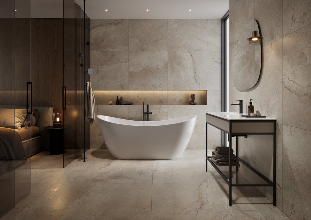 Savona Beige Matt Porcelain Wall & Floor Tile