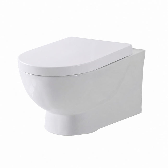 Scudo Belini Rimless Wall Hung Toilet with Soft Close Seat