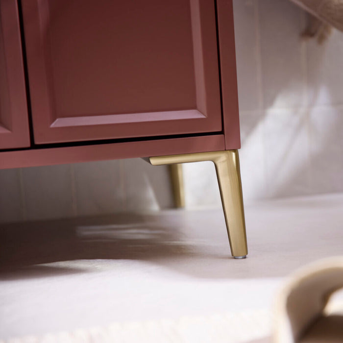 Scudo Bota 3 Drawer Floorstanding Vanity Unit with Leg Set & Basin