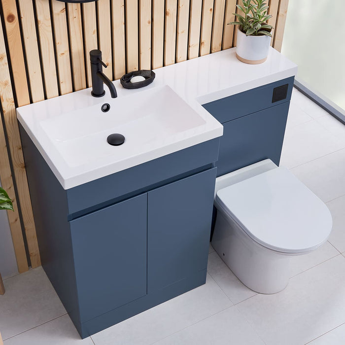 Scudo Empire 1100mm Combination Unit with Basin - Left Handed