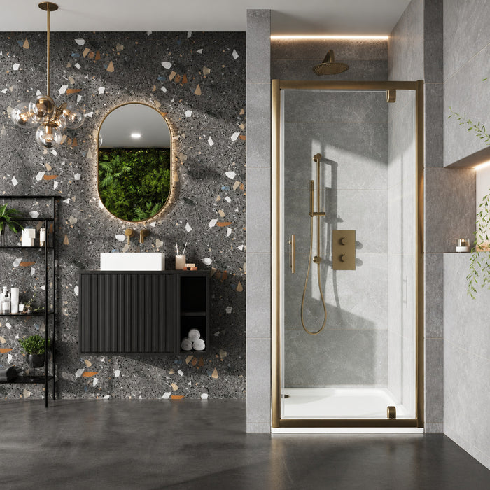 Scudo Korra 6mm Recessed Pivot Shower Door
