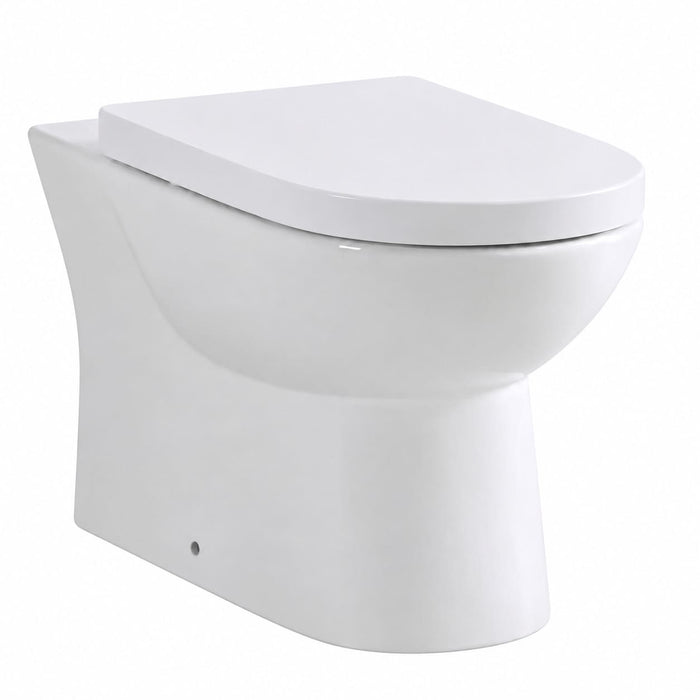 Scudo Middleton Rimless Back To Wall Toilet with Soft Close Seat