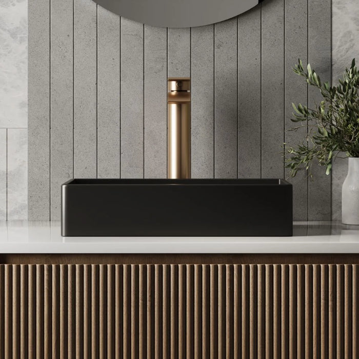 Scudo Riviera Rectangular Countertop Basin - 465mm Wide