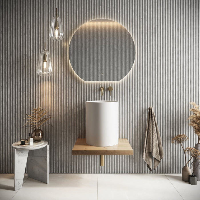 Scudo Shelph Wall Hung Basin Vanity Shelf with Heavy Duty Brackets