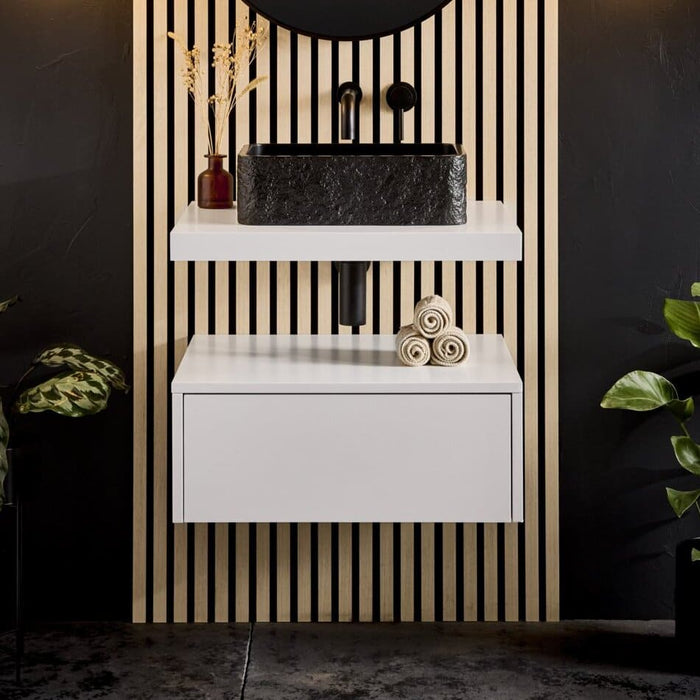 Scudo Shelph Wall Hung Basin Vanity Shelf with Heavy Duty Brackets