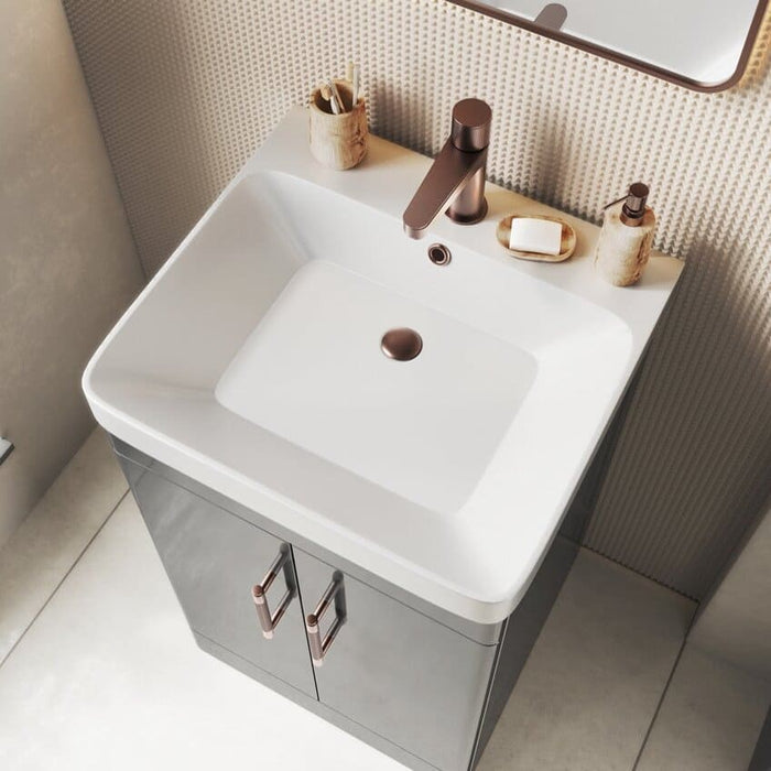 Scudo Rossini 2 Door Floorstanding Vanity Unit with Basin