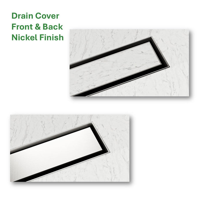 SharpDrain Wet Room Shower Tray Linear Drain Tile Insert
