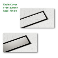 SharpDrain Wet Room Shower Tray Linear Drain Tile Insert