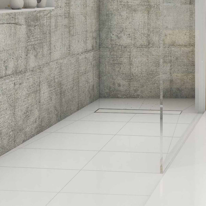 SharpDrain Wet Room Shower Tray Linear Drain Tile Insert