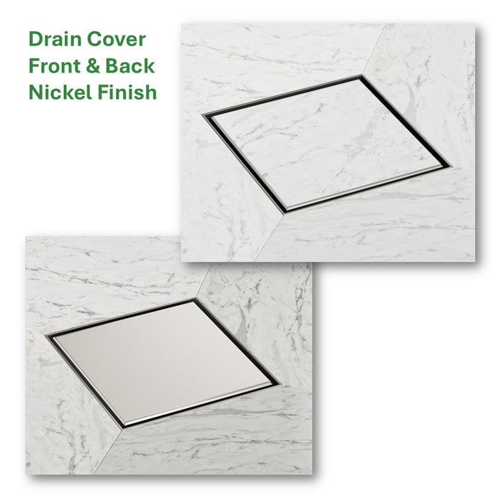 SharpDrain Wet Room Shower Tray Square Drain Tile Insert