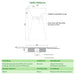 SharpSlope Wet Room Shower Tray Base Kit Linear Panel Drain